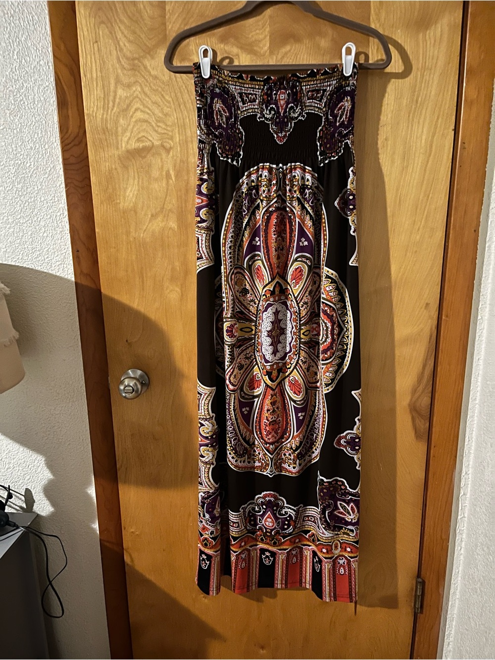 Cristinalove strapless maxi dress size large